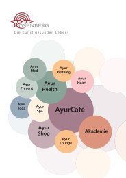 Ayur Yoga Ayur Shop Ayur Spa AyurCafé Ayur Health Ayur Lounge ...