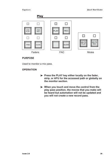 Quick Start Manual - AMS Neve