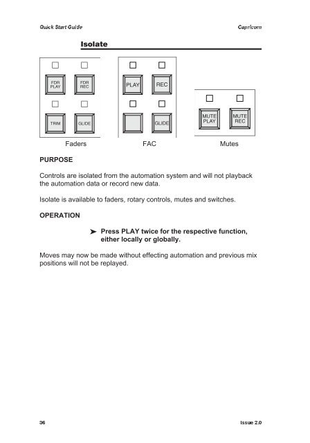 Quick Start Manual - AMS Neve