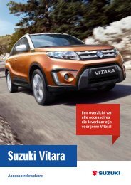 Suzuki Vitara accessoirebrochure