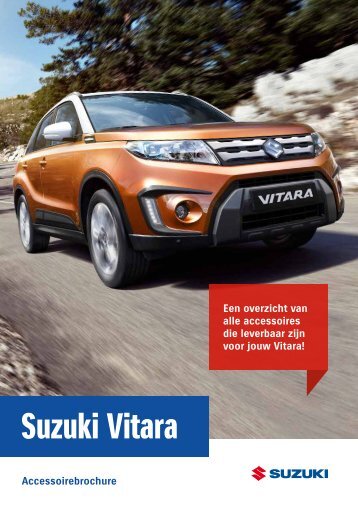 Suzuki Vitara accessoirebrochure