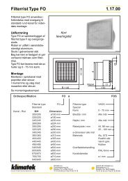 Filterrist Type FO 1.17.00