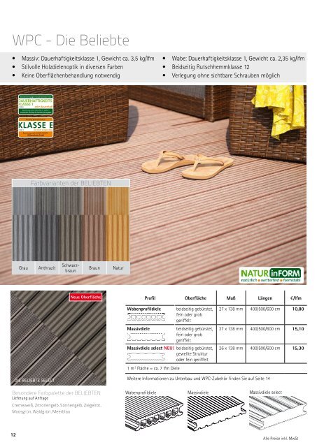 Gartenkatalog 2015 HolzLand Schwan in Köln