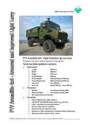 PTV Armadillo 4x4 - MWB Fahrzeugtechnik GmbH