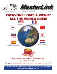 everyone loves a picnic! - the Bicycle Touring Club of North Jersey