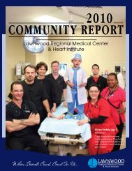 2010 Community Report - Lawnwood Regional Medical Center