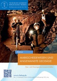 Markscheidewesen und Angewandte Geodäsie