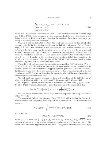 Notes on Boussinesq Equation