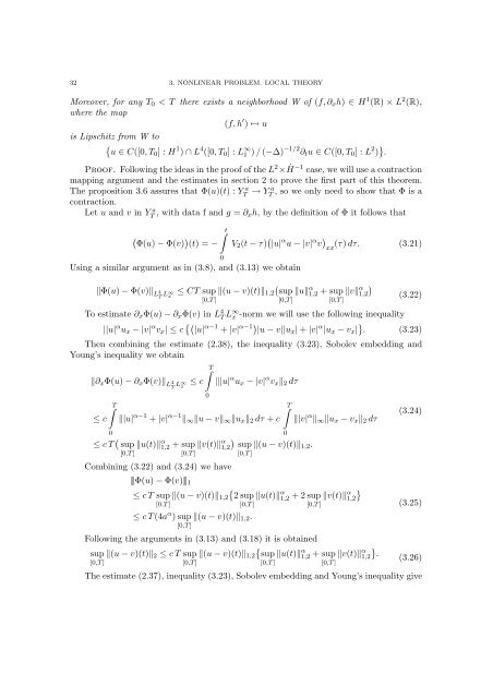 Notes on Boussinesq Equation
