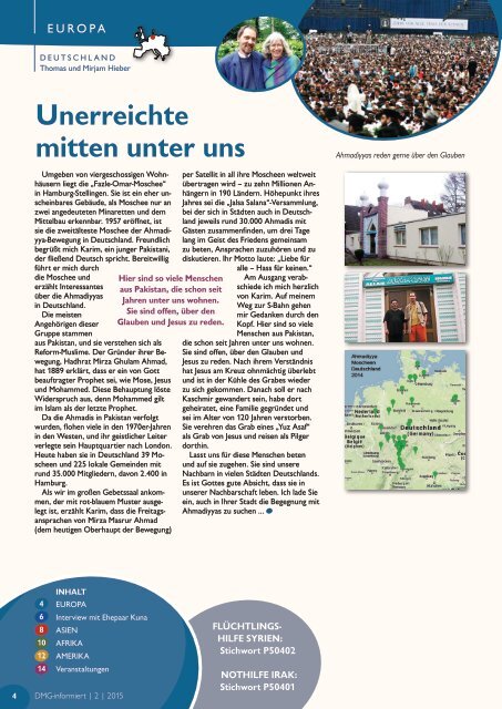 DMG-informiert 2/2015