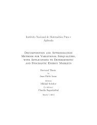 Decomposition and Approximation Methods for Variational ...