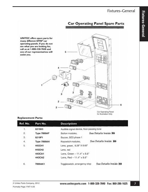 Fixtures (General) - Unitec Parts