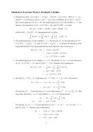 Stochastic Calculus Week 4 Topics Ordinary Newtonian - 