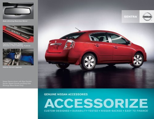 Sentra accessories sale