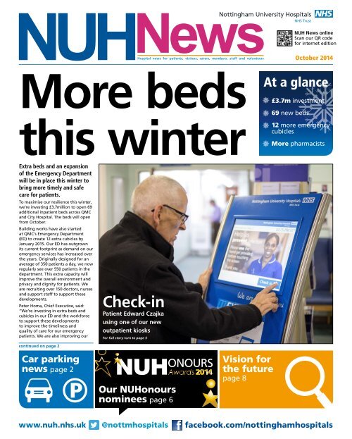 More beds this winter