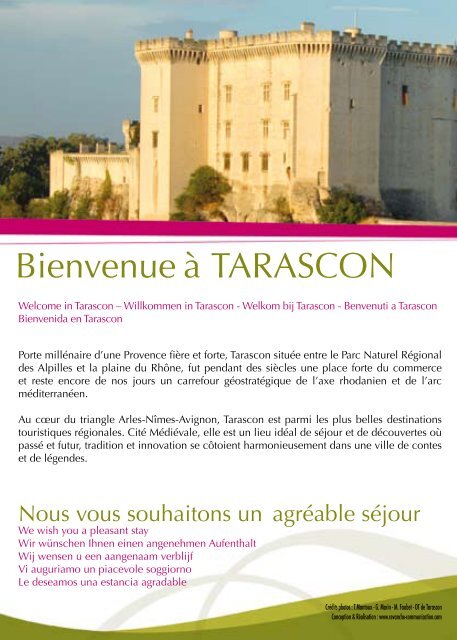 Hébergement - Restauration - Tarascon