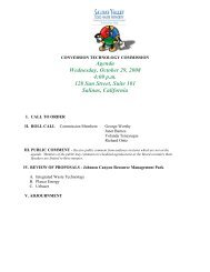 October 29, 2008 - Salinas Valley Solid Waste Authority