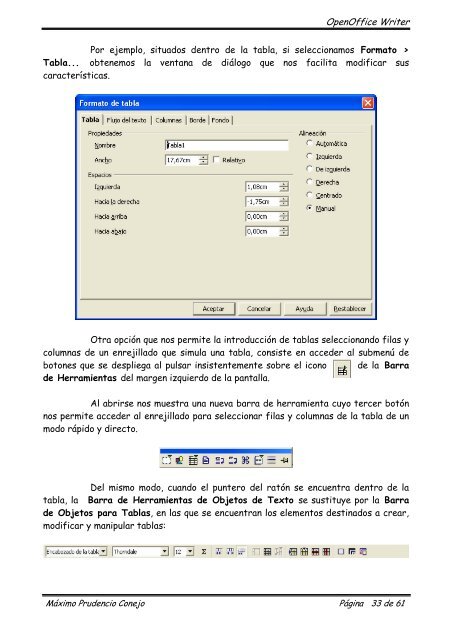 Manual de OpenOffice Writer