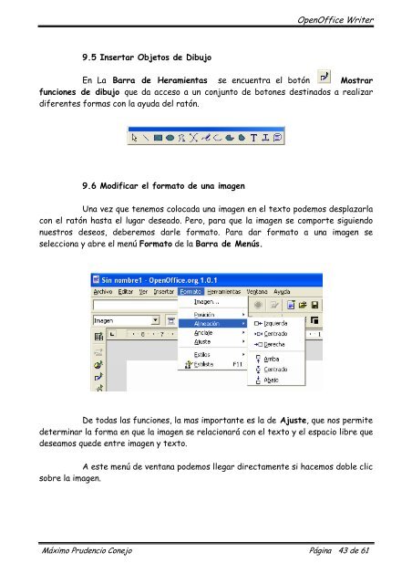 Manual de OpenOffice Writer