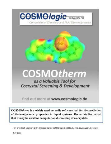 Cosmologic Gmbh & Co. KG www.c - Cache Research