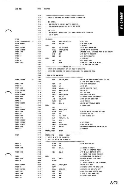 LOC OBJ LINE SOURCE ~ 533