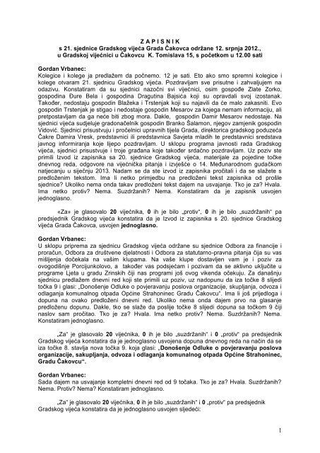 Kako prijeći od sastanka do službenog