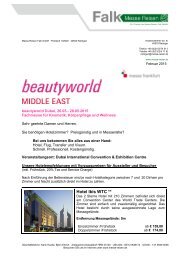 Beautyworld Dubai Messe 2015