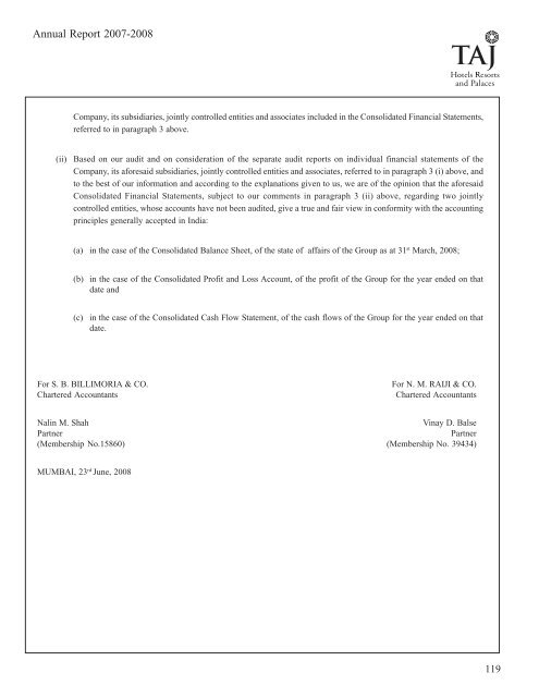 Scheduleforming part of the Balance Sheet - Domain-b