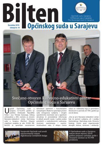 SveÂ«ano otvoren RazvojnoÇ¦edukativni centar OpÂ©inskog suda u ...