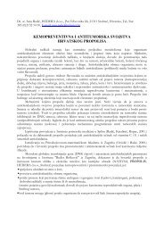 kemopreventivna i antitumorska svojstva hrvatskog propolisa