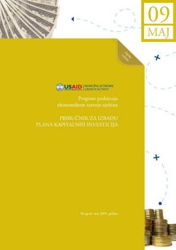 Prirucnik za izradu plana kapitalnih investicija