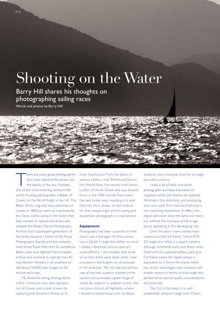 Aug 2011 Issue - the Aberdeen Boat Club