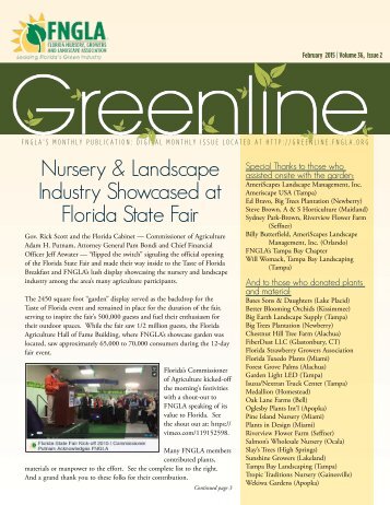 FNGLA Greenline March 2015