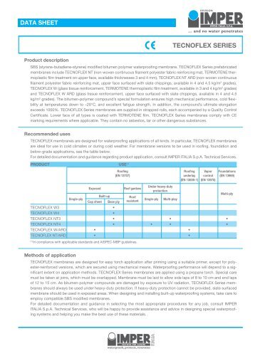 TECNOFLEX SERIES - Imper