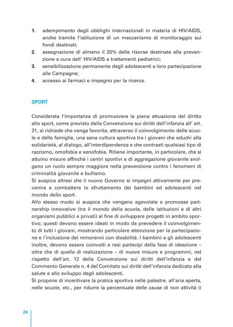 DOCUMENTO UN IMPEGNO PER I DIRITTI DELL ... - Unicef