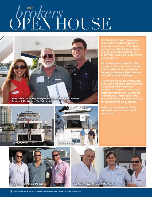 Boat Show Season - Florida Yacht Brokers Association, Inc.