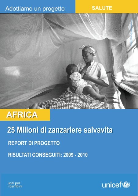 AFRICA 25 milioni di zanzariere salvavita - Unicef