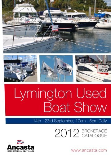 to view the Lymington Used Boat - Ancasta