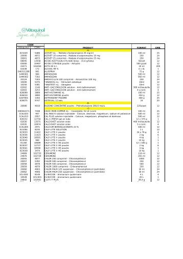 A- 021020 5486 ACEVET inj. - MalÃ©ate d'acÃ©promazine 25 mg/ml ...