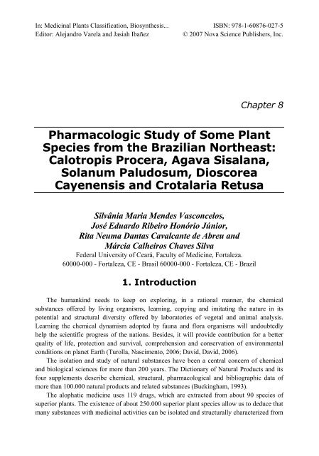 Medicinal Plants Classification Biosynthesis and ... - Index of