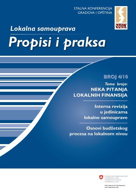 Propisi i praksa 1-2011 - Stalna konferencija gradova i opÅ¡tina