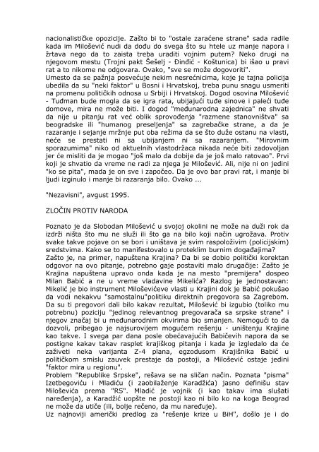 Godine raspleta.pdf - Liga socijaldemokrata Vojvodine