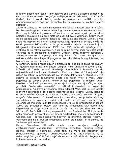 Godine raspleta.pdf - Liga socijaldemokrata Vojvodine