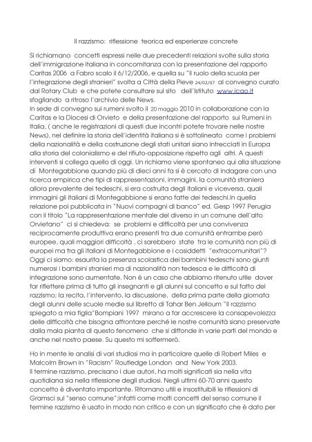 relazione del Dirigente Scolastico dr. Giuseppe Greco - Istituto ...