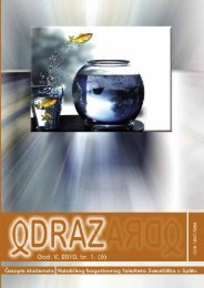 Odraz br. 6. - KatoliÄki bogoslovni fakultet, Split