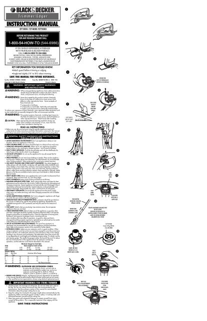 Instruction Manual Black Decker