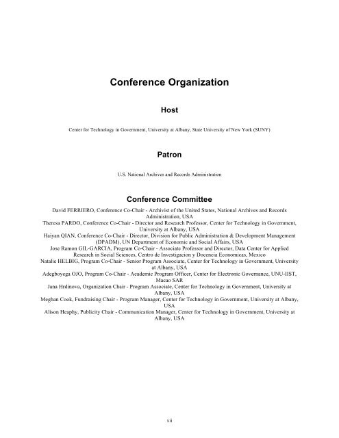 icegov2012 proceedings