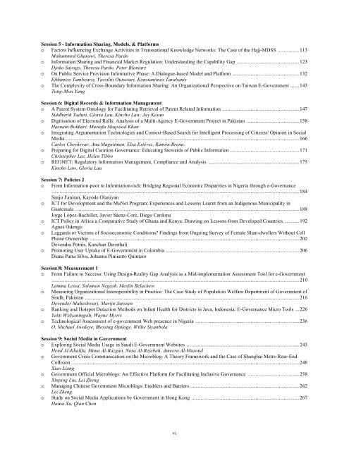 icegov2012 proceedings