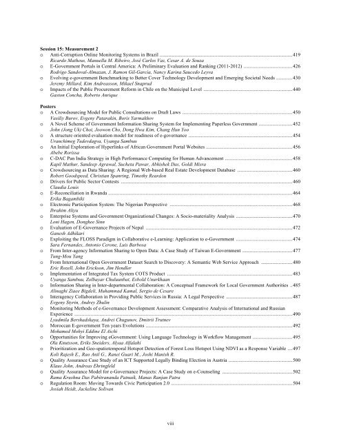 icegov2012 proceedings