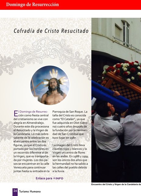 Revista Turismo Humano 27. ALMENDRALEJO SEMANA SANTA